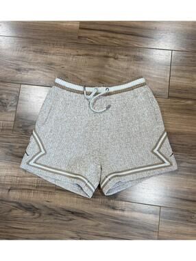 Jordan Women's Air Jordan Embroidered Premium Knit Shorts $125
